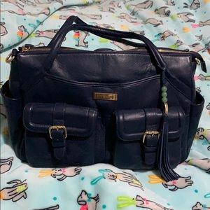 Navy Lily Jade Diaper Bag